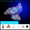 Fingertip Gyroscope Luminous Reduce Anxiety Metal Rotating Decompression Toy with