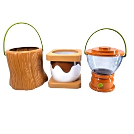 Target Bullseye Playground NEW Target Bullseye Playground Popcorn Bucket (3) Camping, Party, Movies, Smores