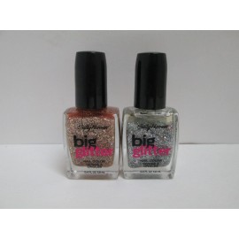 SALLY HANSEN BIG GLITTER - COSTUME GLITTER 900 & DRESSED TO THRILL 910