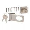 Everbilt 3-1/2 in. Stainless Steel Door Latch Safety Key Locking