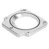 Throttle Body Adapter Plate Natural Finish Aluminum with Mounting Bolts