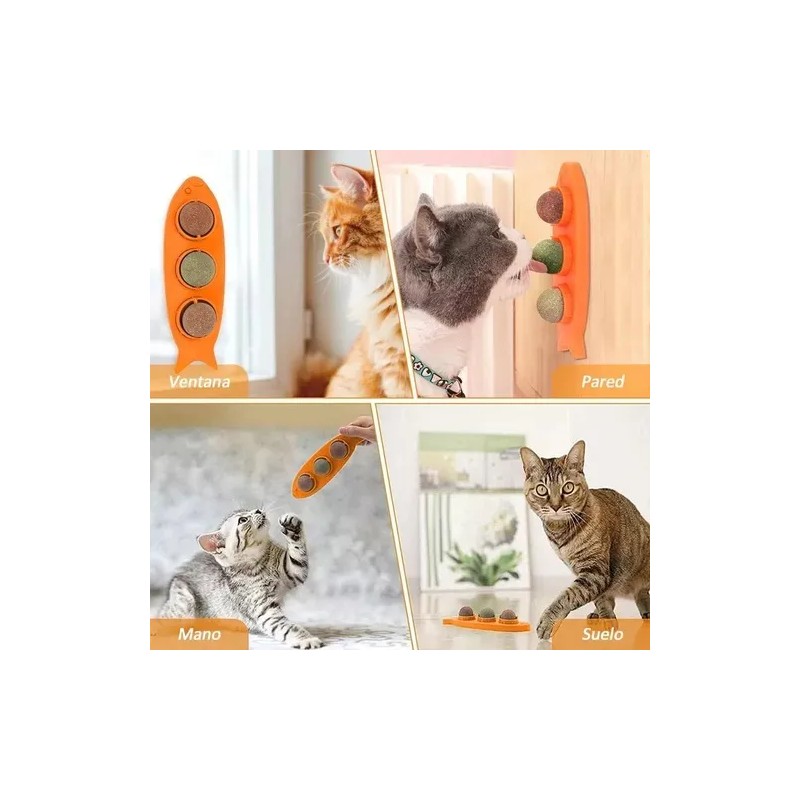 Sunshinemall Catnip Ball,juguetes Con Hierba Gatera