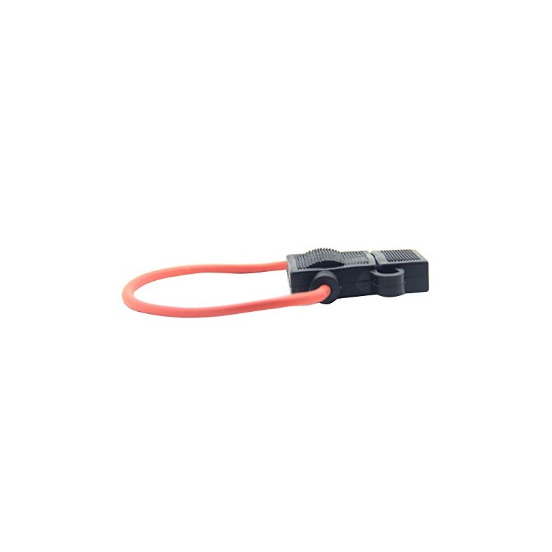 ZOOKOTO Inline Fuse Holder,14 AWG Gauge Wire Car Auto Blade