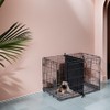 Waterproof PU Dog Crate Divider Panel – Durable Leather Dog