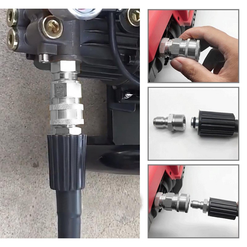 OTOTEC 1 Pair Pressure Washer Adapter 3/8 Inch BSP Male