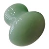 Baluue 2pcs Jade Massage Mushroom Scraping Stone for Green Massage
