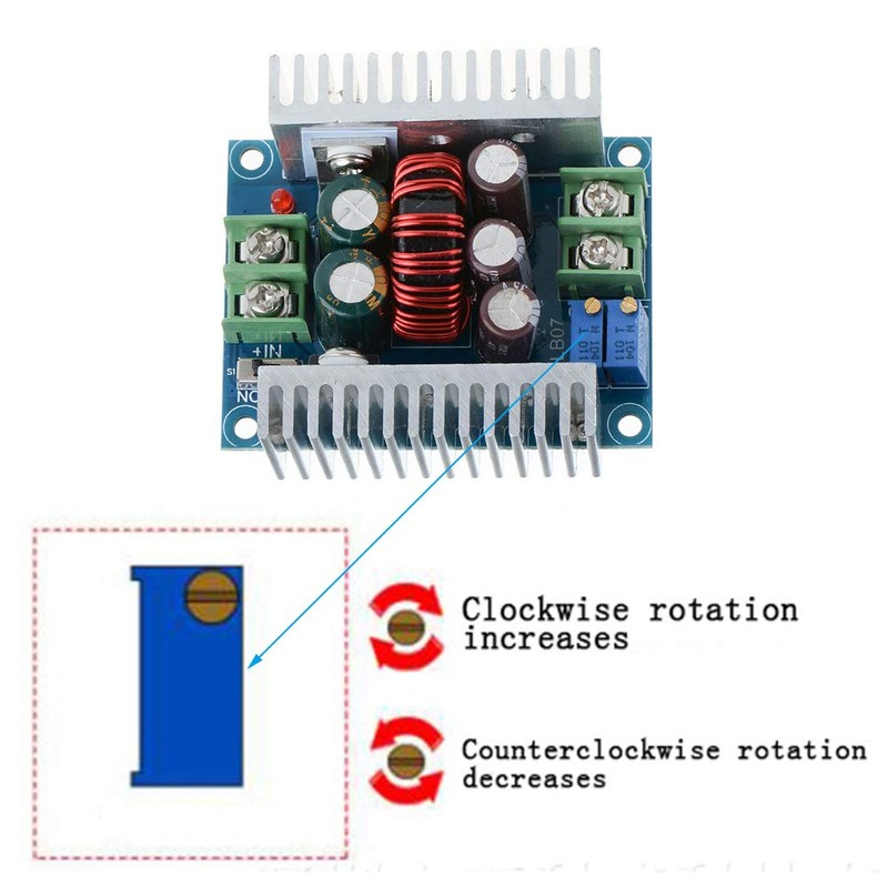 Anmbest Constant Current CC CV Buck Converter Module DC 6-40V