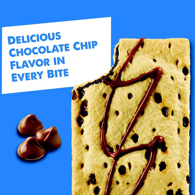 Pop-Tarts Toaster Pastries Chocolate Chip 13.5oz (12 Count)