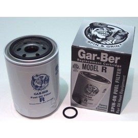 GSParts #R Gar-Ber R Spin On Furnace Fuel Oil Filter Epoxy Coated Garber Cartridge
