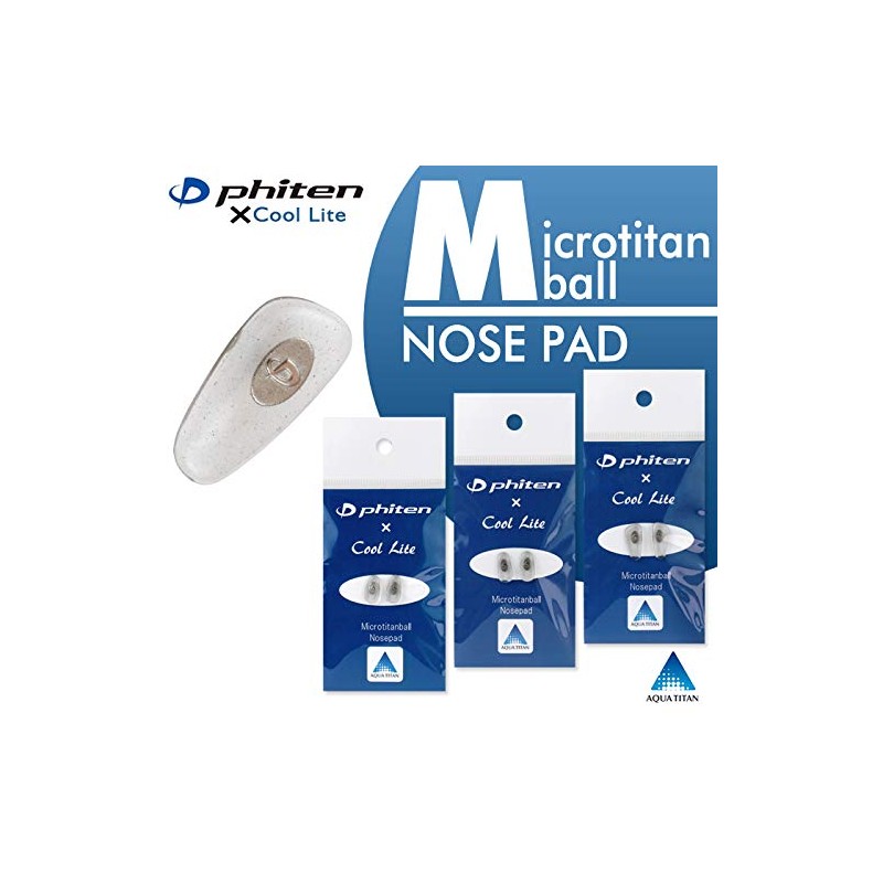 Phiten Micro Titanium Ball Nose Pad for Phiten Glasses Nose