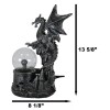 Wizards Dungeons and Dragons Saurian Dragon Electric Plasma Ball Lamp