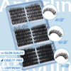 Fluffy Lash Clusters 8-20mm Left&Right Lashes 40D+60D+80D Cat Eye Wispy