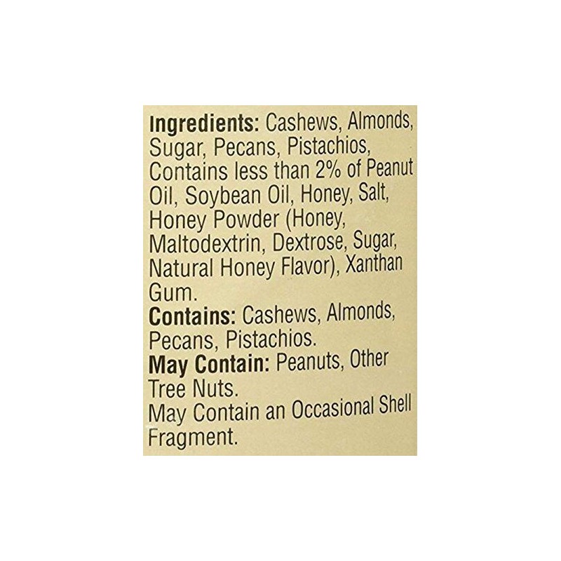 Savanna Orchards Gourmet Honey Roasted Nut Mix - Cashews, Almonds,