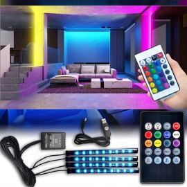 SYJIIP Led light strip for Cars Inside car Lighting interior Glow Color music control