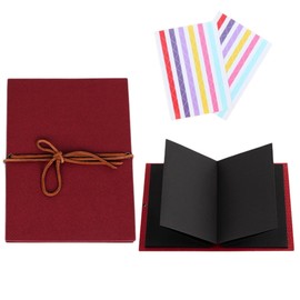 DEVENTORZ Handmade Album, DIY, Foldable, Accordion Type, Scrapbooking, Photo Album, Large Capacity, Durable, Craft, Photo Book, Cardboard, Anniversary, Wedding, Graduation, Birthday, Celebration