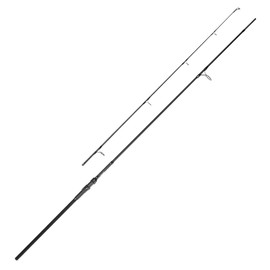 BAT-Tackle X-10 Hybrid Stalker Karpfenrute – 30T Carbon Steckrute mit teleskopierbarem Griff | Semi-parabolische Aktion | Kompaktes Packmaß | Antifrap-Ring, Eva-Griff, 3-Steg-Ringe (9ft - 2,75lbs)