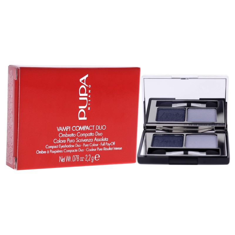 Pupa Vamp! Compact Duo Eyeshadow 012 Magnetic Blue