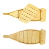 16.5“ Wooden Sushi Serving Tray Boat Plate for Restaurant or