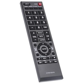 New CT-RC1US-16 Replacement Remote Control fit for Toshiba LED TV 32L220U 43L420U 49L420U 50L420U 65L350U 28L110U 32L110U