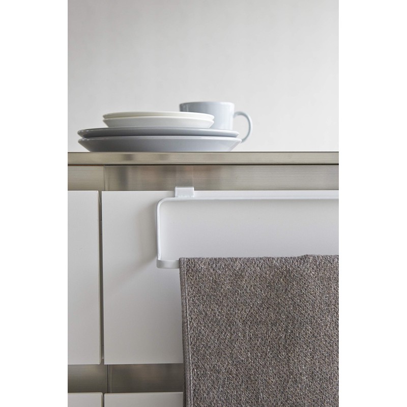 Yamazaki Hook Hooks sopracassetti, Steel, White