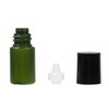 Natural Cosmetics Laboratory Blackout Mini Bottle Containers, Divided Containers, Dropper