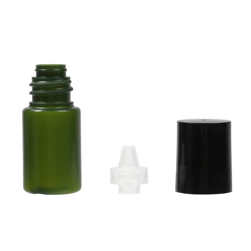 Natural Cosmetics Laboratory Blackout Mini Bottle Containers, Divided Containers, Dropper