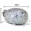 MerryXD Chubby Blob Seal Pillow,Stuffed Cotton Plush Animal Toy Cute