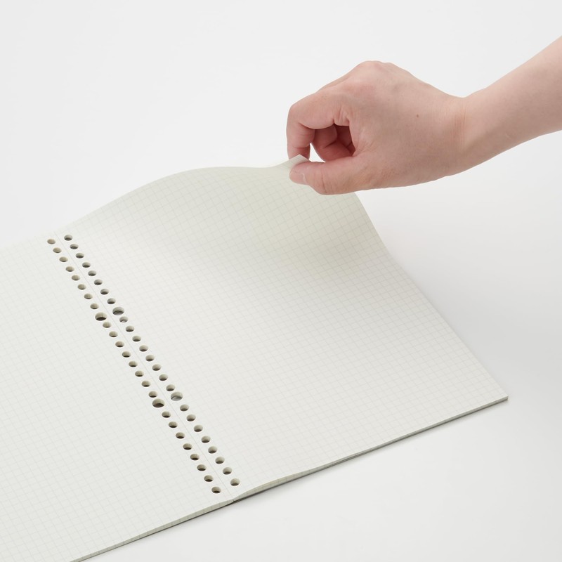 Notebook Type Grid Loose Leaf