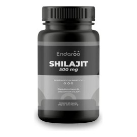 Shilajit Premium 60 Cápsulas Naturales - Energía Y Vitalidad