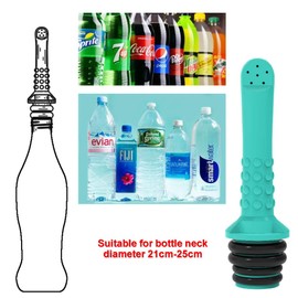 3PCS-Pack Backpacking Bidet for Camping Portable Bidet Pipe for Toilet, Universal Travel Bidets Compatible with Your Empty Plastic Bottle Mouth-Handheld Shattaf for Personal Hygiene,Cleaning,Outdoor