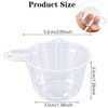 Pinenuts Disposable Urine Cups, 60 Pcs Plastic Urine Collection Cups,