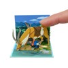 Sankei MP07-139 Studio Ghibli Mini Princess Mononoke and Yackle, Papercraft
