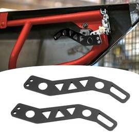 WSays Left & Right Door Handle Latches kit Anodized Black Compatible with Can am Maverick X3 2017-2025 with Doors