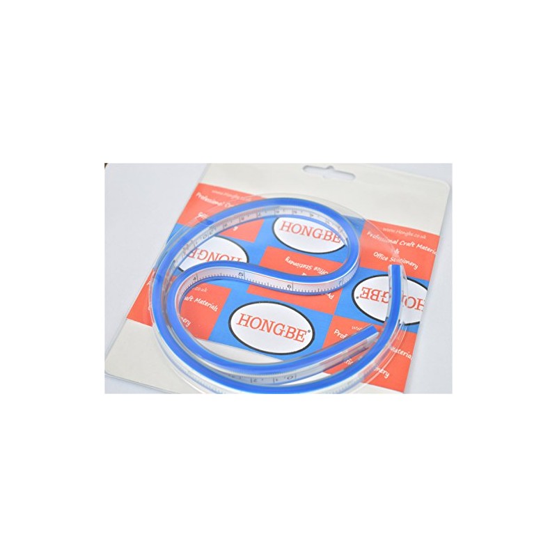 HONGBE 50cm Flexible Curve Rule French Curve