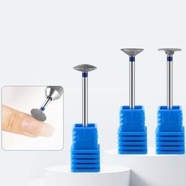 3 Pcs Sanding Disc Nail Drill Bits for Acrylic nails and cuticle Care nail bits for nail Drill, cuticle bit for nail Drill Grinding Head nail Art Tools - Essential manicure and Pedicure Supplies