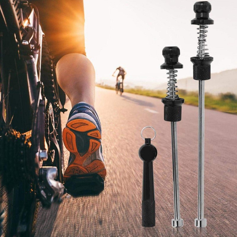 Bike Anti-Theft Hex Locking Skewer - Quick Release Cycling Wheels