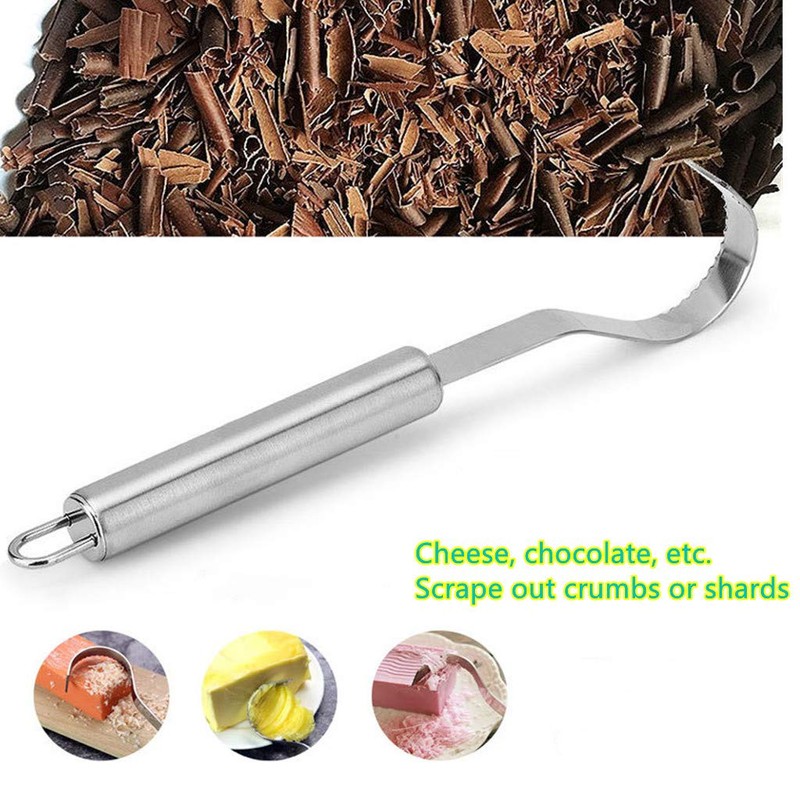Cheese Scraper Cheese Grater,Chocolate Shaver,Chocolate Scraper Cheese Shaver, Handheld Stainless