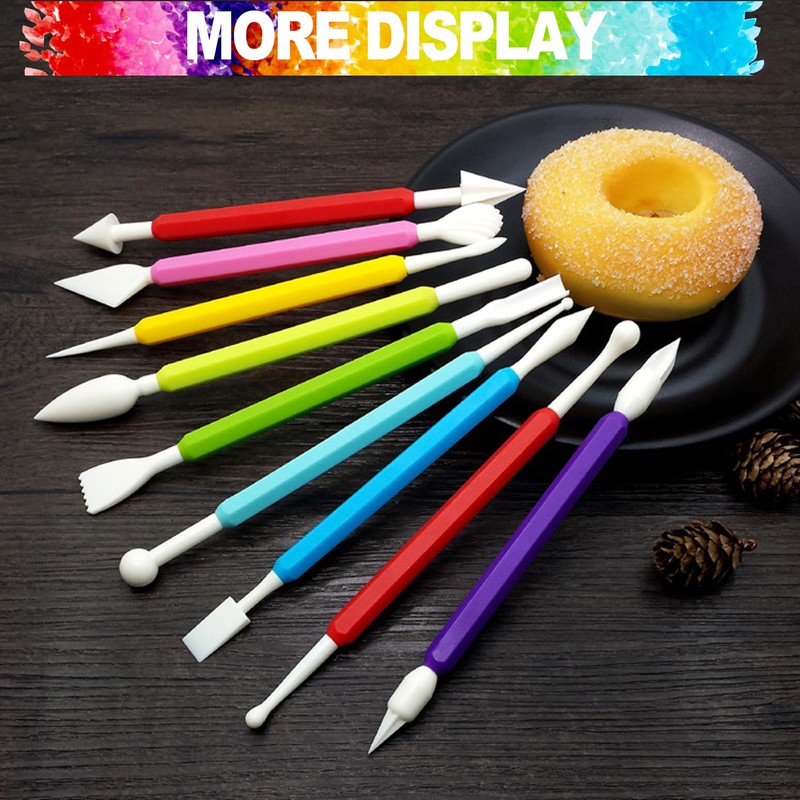 LINPHCEY 9PCS Clay Tools for Kids Air Dry Clay Tool