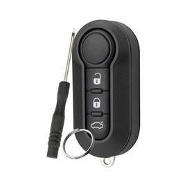 3 Button Car Flip Key Case for Fiat 500 Key Fob for Fiat Doblo Ducato Panda Punto Peugeot Citroen Brava Bravo Evo Grande Stilo Remote Control Flip Key Case