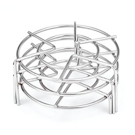 3Pcs Steam Rack,Alele 5.5inch Stainless Steel Tall Trivets for Electric Pressure Cooker