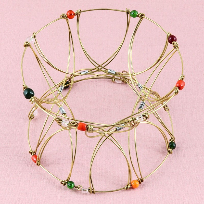 Freak Scene 4D Mandala - decorative wire mesh - relaxation