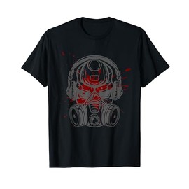 Gas Mask Apocalypse Gamer T-Shirt