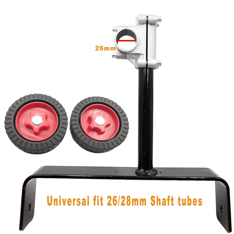 BGTOOL Adjustable Support Wheels Auxiliary Wheels Trimmer Head Attachment Universal
