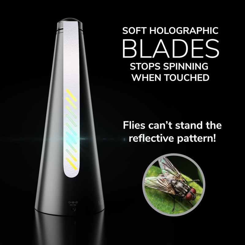 Modern Lyfe Fly Fan for Tables - USB or AA