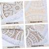 MAGICLULU Beach Towel Circle Microfiber White Beach Towel Mandala Tapestry