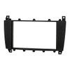 tomzz Audio 2434-030 Double DIN Radio Faceplate Compatible with Mercedes