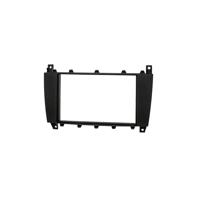 tomzz Audio 2434-030 Double DIN Radio Faceplate Compatible with Mercedes