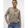 VERO MODA Female VMFANTASTIC Cardigan, Moon Rock
