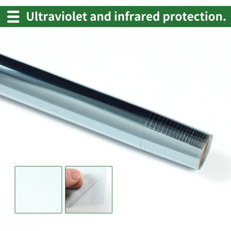 Motoforti Universal Car Window Tint Film Privacy Film 6.56 ft