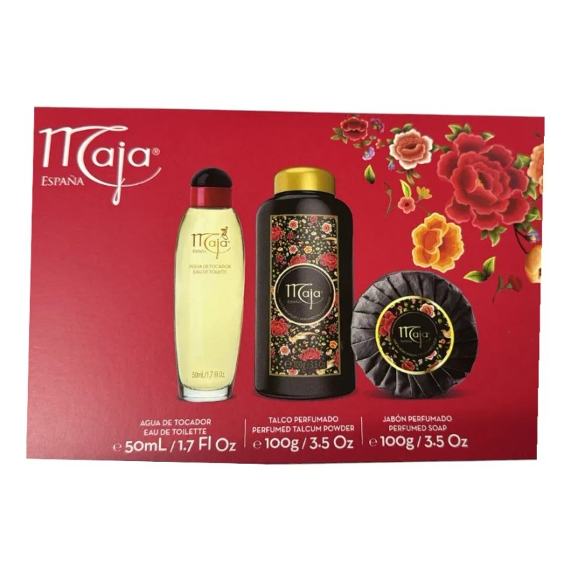 Maja Estuche Talco 100g + Agua De Tocador 50ml +